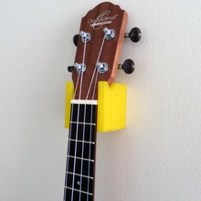 ukulele wall mount home 3d print model - Mito3D