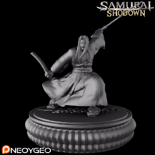 Ukyo Tachibana Samurai beschlagen 3d print model - Mito3D