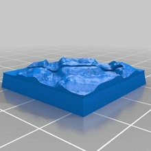 ult parametric base - 25mm diag slot hq stone floor 2 customized toy_game_accessories 3d print model - Mito3D