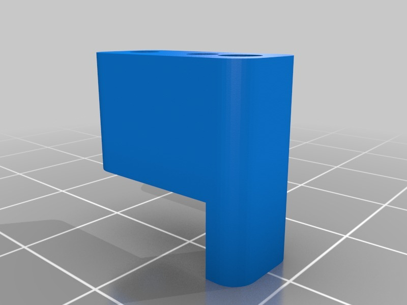 ultimaker parada final adaptador original potenciar x endstop z 3d impresora partes 3D print model - Mito3D