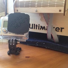 ultimaker gopro hero 3 cubre el lente de la v14 gadget couvercle objectif capuchon dobjectif 3d print model - Mito3D