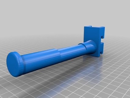 ultimaker spool holder incl freecad model 3d filament reel upgrade printer accessories 3d print model - Mito3D
