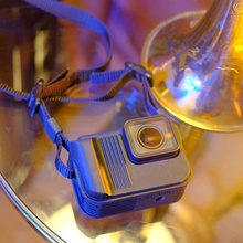 ultimate hero da gopro 7 câmera alça de pescoço caso gadget 3d print model - Mito3D