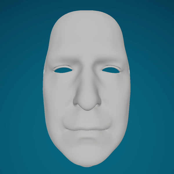 ultimate severus snape mask 3D print model - Mito3D