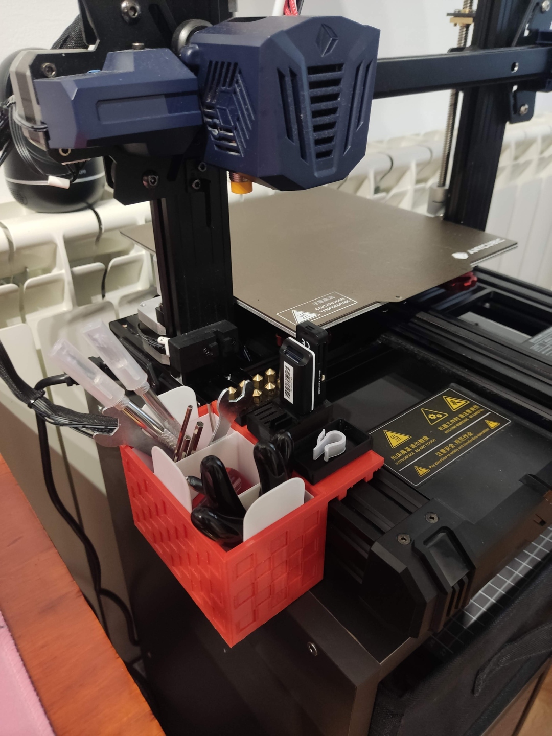 ultime boîte outils kobra anycubic espace rangement améliorer 3D print model - Mito3D
