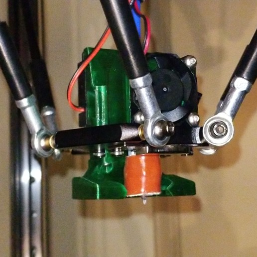 ultra-kompakt, ultra-hafif hotend anycubic kossel aracı delta artı 3d yazıcı etkileyici 2020 parçaları 3D print model - Mito3D