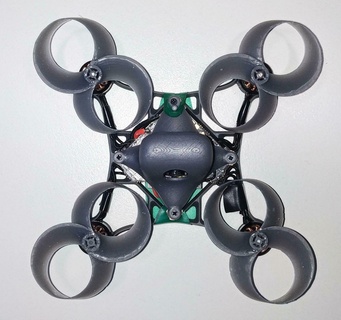 ultra leggero aerodinamico ottimizzato telaio minuscolo droni stuzzicadenti 85mm drone ultraleggero whoop dente scegliere fpv 3d print model - Mito3D