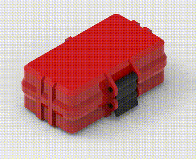 ultra résistant vis boîte espace rangement 3d print model - Mito3D