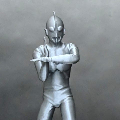 ultraman art héroe la gente 3D print model - Mito3D