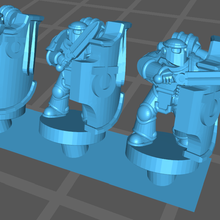 ultramarino violadores 6 8mm juego épico epic30k horus herejía 3d print model - Mito3D