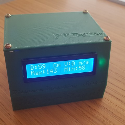 ultra-sonic distanza, velocità, apparecchiatura di misura strumento ultra sonic arduino micro genuino misurare sistema strumenti 3D print model - Mito3D