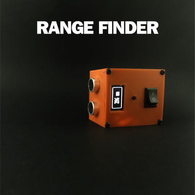 ultrasonic rangefinder arduino diy tool measure 3d print model - Mito3D