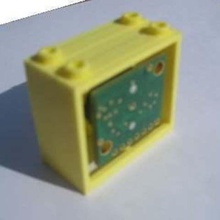 ultrasonic sensor brick mount tool electronics useful maxsonar lv-ez0 lego diy 3d print model - Mito3D