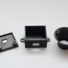 Ultraschall-sensor sr04t Gehäuse tool arduino Distanz-sensor Wasser Ebene 3d print model - Mito3D