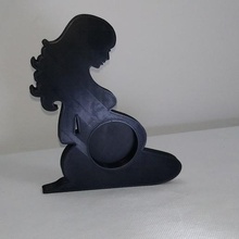 ecografia foto del titolare casa donna in stato di gravidanza l'ecografia bambini 3d print model - Mito3D