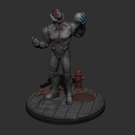 ultron hank pino mcp escala 3D print model - Mito3D