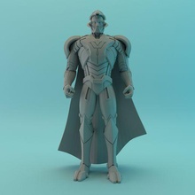 ultron if v2 art avengers waht marvel iron man vision wanda robot 3d print model - Mito3D