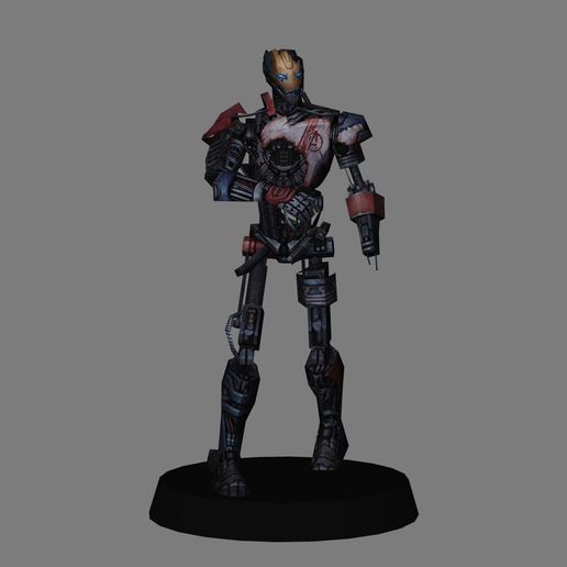ultron mk1 - avengers age 3d print iron legion of ironman marvel cinematic universe 3D print model - Mito3D