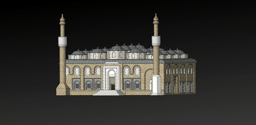 crescita moschea 3d print model - Mito3D