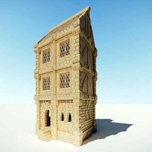 ulvheim house code2 code2works dnd dungeons and dragons games workshop mordheim scatter terrain tabletop gaming warhammer fantasy toy 3d print model - Mito3D