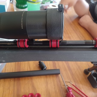 umarex origen aire venturi 22 ventilado barril rígido refuerzos vengador pcp rifle 3d print model - Mito3D