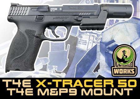 umarex t4e xt50 tracer 50 forgeron Wesson p9 20 traceur monter paintball magfed xtracer50 3d print model - Mito3D
