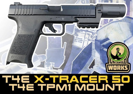 umarex t4e xt50 tracer 50 tpm1 43cal Tracer montieren Paintball magfed xtracer50 3d print model - Mito3D