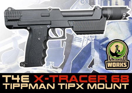 umarex t4e xt68 tracer 68 Tippmann tipx traceur monter paintball magfed xtracer68 3d print model - Mito3D