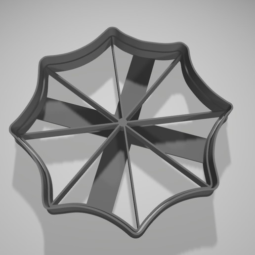umbrella corp resident evil cookie cutter various 3D print model - Mito3D