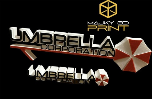 umbrella corporation residen evil 3d print model - Mito3D