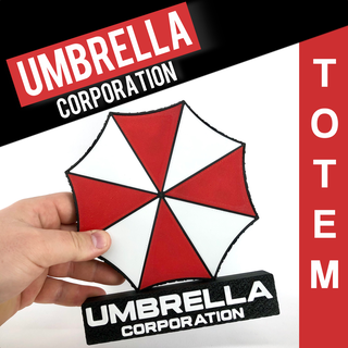 umbrella corporation residual evil totem trophy resident 3d print model - Mito3D