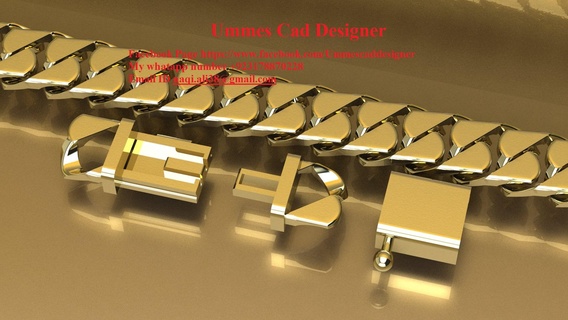 ummes canalla diseñador cubano enlace cadena 3d print model - Mito3D