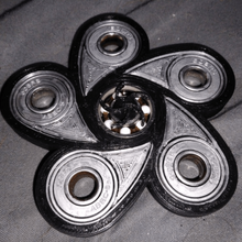 ummmm ohhhhhhh kk spinner game 608 bearings fidget toy 3d print model - Mito3D