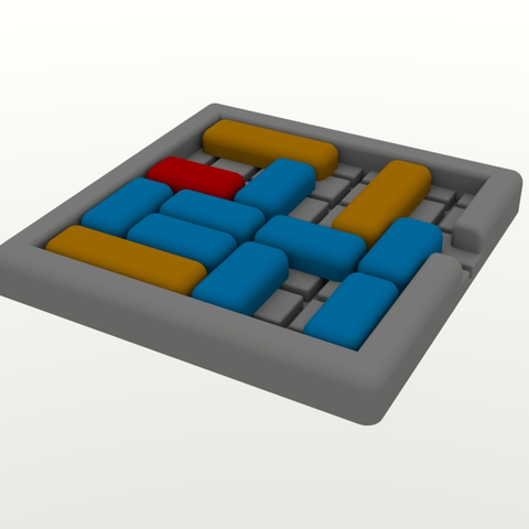 unblock board game 3D print model - Mito3D