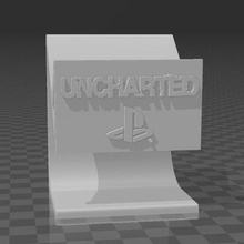 uncharted ps5 controller support stand 3d print model - Mito3D
