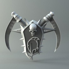 undead amuleto del mondo di warcraft vari 3d print model - Mito3D