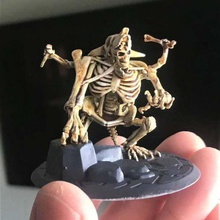 mortos-vivos osso golem - 28mm de jogo jogos warhammer crânio esqueleto monstro miniaturas miniatura mini a figura fantasia encontrar dnd em behemoth 32mm 3d print model - Mito3D