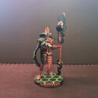 undead robot overlord 40 k 40000 000 war hammer wargame miniature necron 3d print model - Mito3D