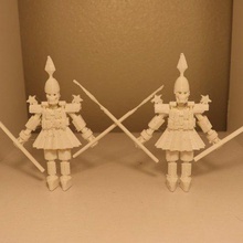 undead soldato art persone scheletro 3d print model - Mito3D