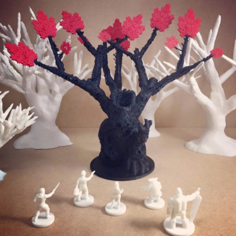 undead treeman 18mm scale game 3D print model - Mito3D