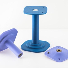 unter-desk horizontale Spulenhalter tool 3d Drucker Zubehör Drucklager spool-Halter filament spool holder Lager 3d print model - Mito3D
