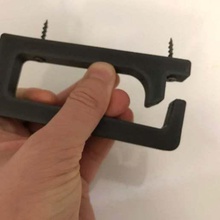 masa kablo yönetimi kanca altında ev klipsi rehberi tutucu düzenleyici clip gizli hooks monte edin organizasyon düzenlemek masanın deskmount 3d print model - Mito3D