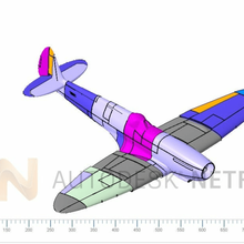 tren aterrizaje juguete 3d print model - Mito3D