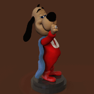 underdog cartoon pop funko cute dog superman tv nbc funny super hero 3d print model - Mito3D