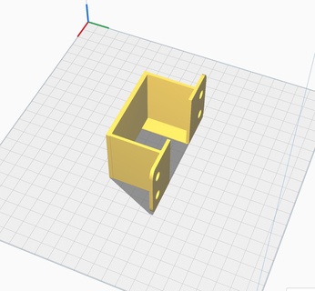 undershelf bracket bracket  3d print model - Mito3D