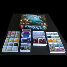 underwater cities organizers game board geek organizer container underwatercities 3d print model - Mito3D