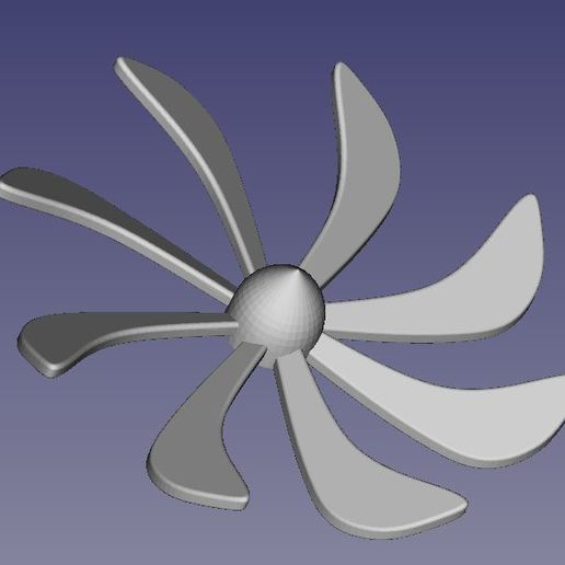 Unterwasser-propeller Spiel propeller - Spielzeug Boot 3D print model - Mito3D