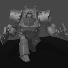 undying butcher v20 pre-supported 3d print model - Mito3D