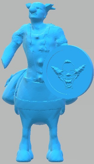undying clown dynasties cavalry creatures art imaginary legends characters 3d print model - Mito3D