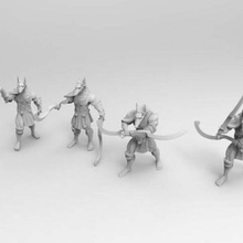 undying jackal cultists game games csm all dust 1k sons 3d print model - Mito3D